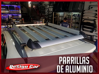 parrillas de aluminio