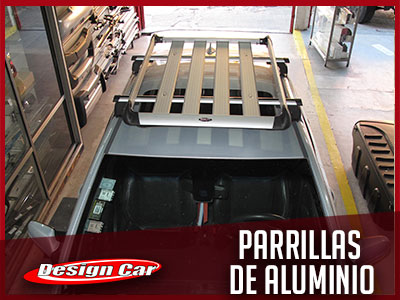 parrillas de aluminio